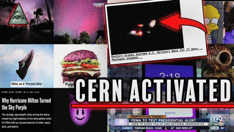 Why Is Everything Turning Purple Cern Portals Activated -