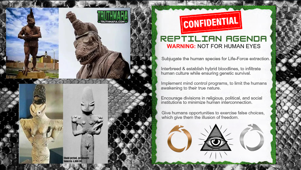 The Reptilian Agenda: Humanity's Enslavement