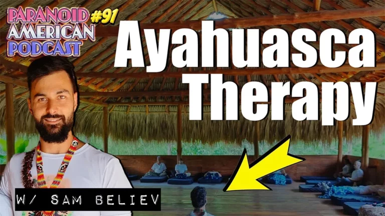 Ayahuasca Therapy With Sam Believ Of Lawayra Dmt Vs Ayahuasca Paranoid American Podcast 91 -