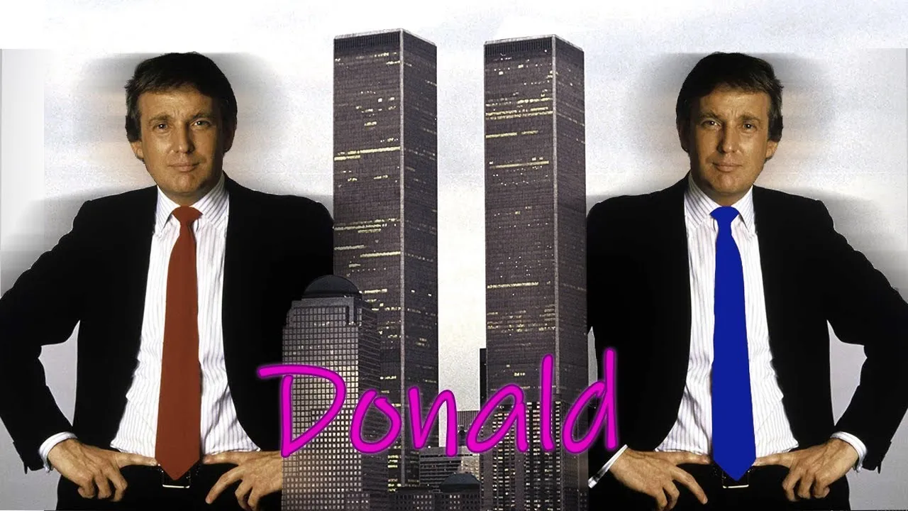 Donald Trump And The Twin Towers Updated Version 1 -