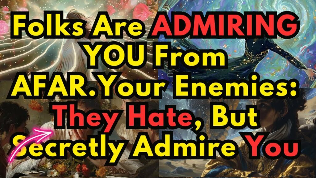 Folks Are Admiring You From Afar Your Enemies They Hate But Secretly Admire You -