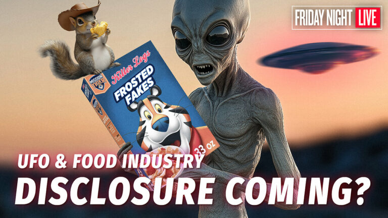 Ufo Food Industry Disclosure Coming Peanut The Squirrel -