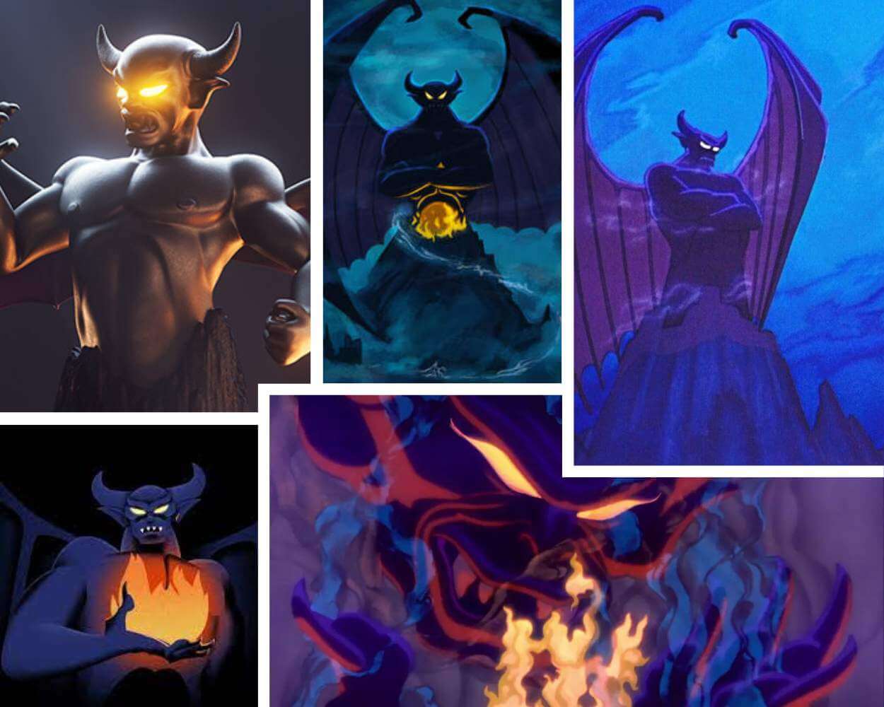 Disney’s Film Fantasia In 1940. The Chernabog Appears In The Segment “A Night On Bald Mountain” And Has Been Called Disney’s Best Representation Of Pure Evil. The Huge, Nocturnal, And Winged Demon