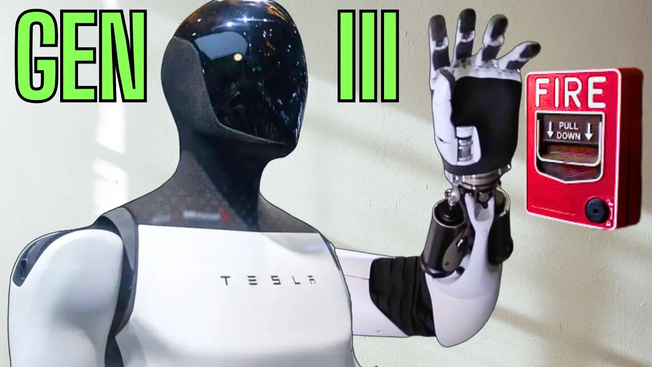 Tesla Optimus Gen 3 Humanoid Robot Tests Shocking New Autonomous Ai Gemini 2 Flash -