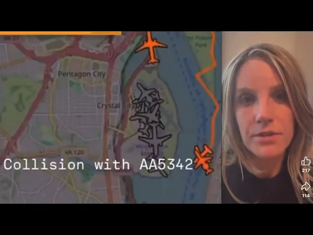 Crazy Unseen Angle Of Dc Crash Into Potomac Flight Radar Path Tower Audio Jo Ellis Is Alive -