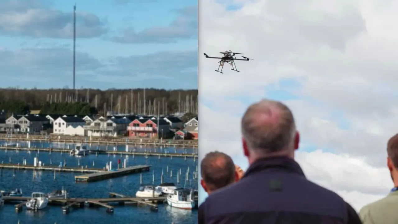 Mystery Drones Now Over Denmark Police Investigate 20 Objects Over Koege Marina Vanished Into Bay -