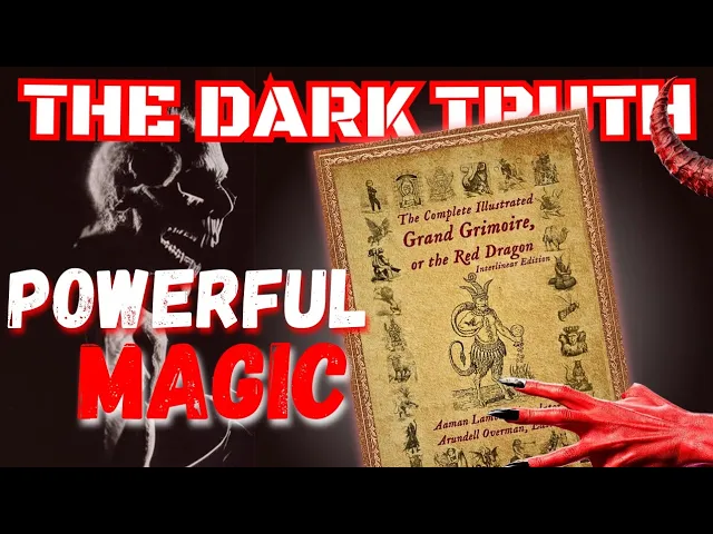 The Book That Can Control The Devil Red Dragon Grimorie -