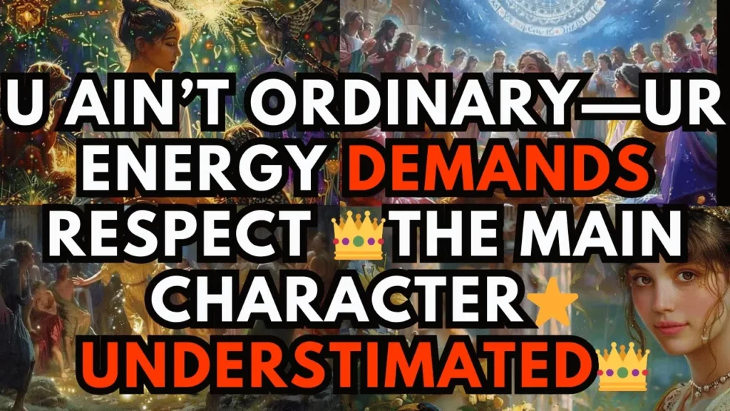 U Aint Ordinaryur Energy Demands Respect The Main Character Understimated -