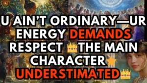 U Aint Ordinaryur Energy Demands Respect The Main Character Understimated -