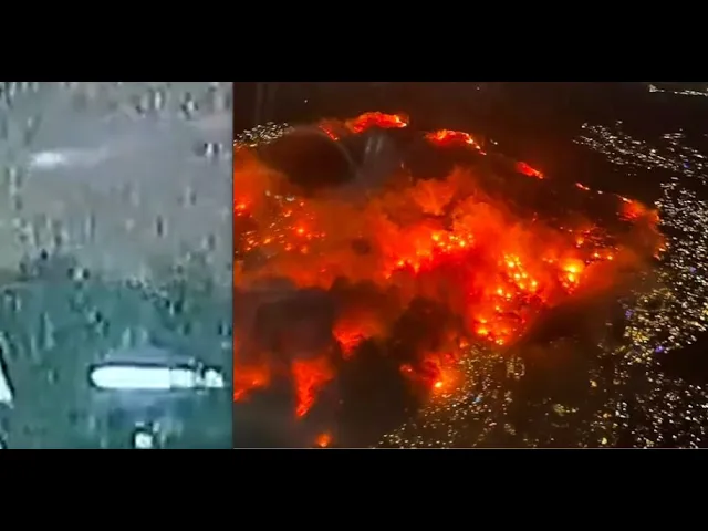 Ufo Uap Caught Moving Through Apocalyptic California Fires Major Toxic Alert Warning -