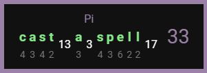 Cast A Spell-Pi-33