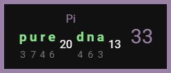 Pure Dna-Pi-33