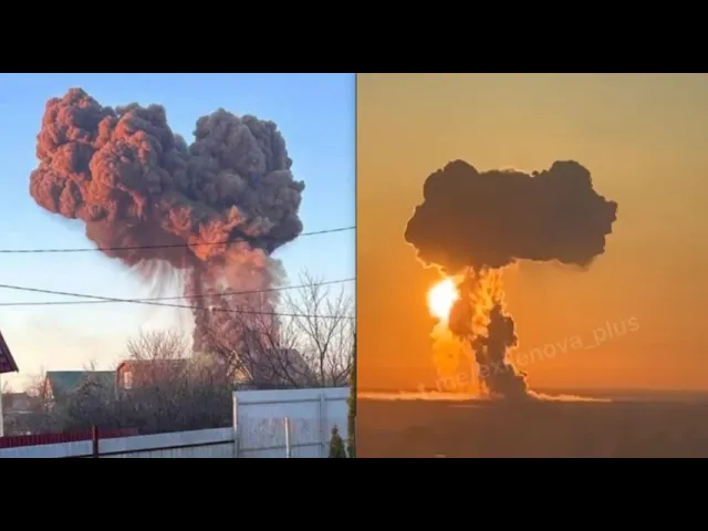 Largest Drone Attack Ever Ukraine Bombs Airfield Where Russia Houses Nuclear Bombers Risks Ww3 -