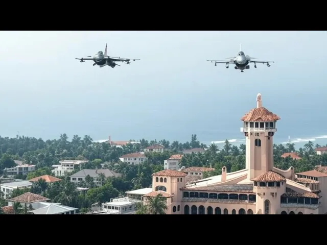 Military Forced To Scramble Jets Again As Two Aircraft Violate Space Over Trumps Mar A Lago -