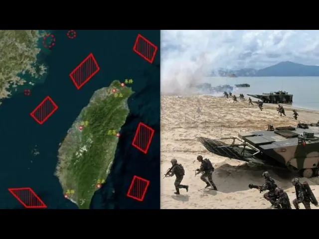 China Surrounds Taiwan From All Directions With Major Military Exercise Invasion Expected By 2027 -