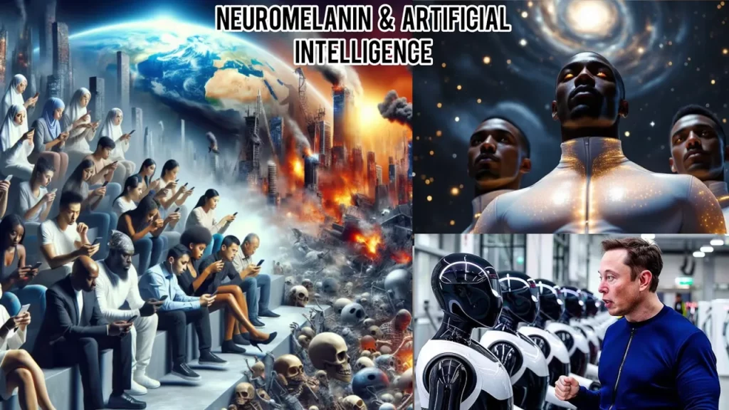 Neuromelanin Artificial Intelligence Soul Trap -