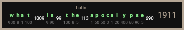 What Is The Apocalypse-Latin-1911