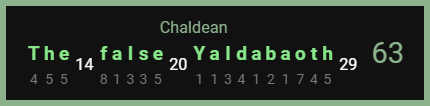 The False Yaldabaoth-Chaldean-63