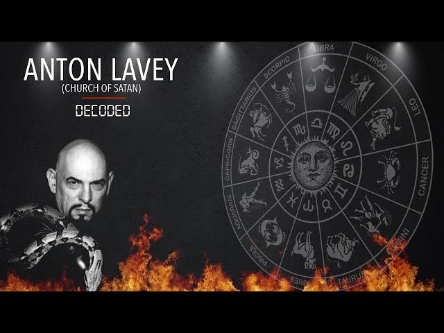 Anton Lavey Church Of Satan Decoded New -