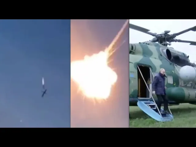 Ukraine Tried To Attack Putins Helicopter Mid Flight Russia Responds With Massive Strikes On Kiev -