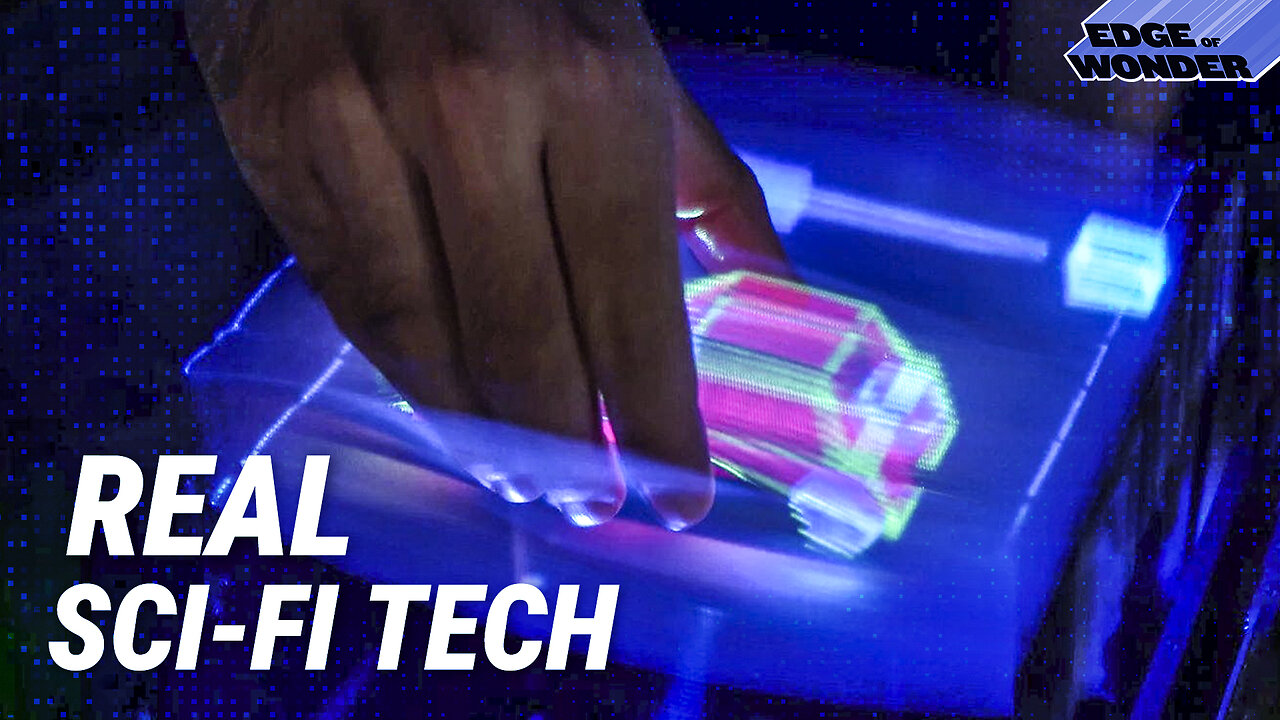 3D Holograms You Can Touch Sound Wave Levitation -
