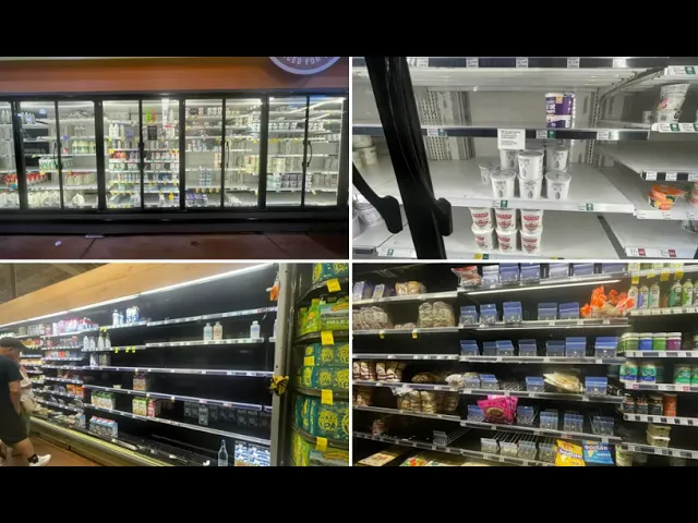 Lots Of Empty Shelves Huge Cyber Attack On Whole Foods Supplier Sparks Mass Store Shortages -