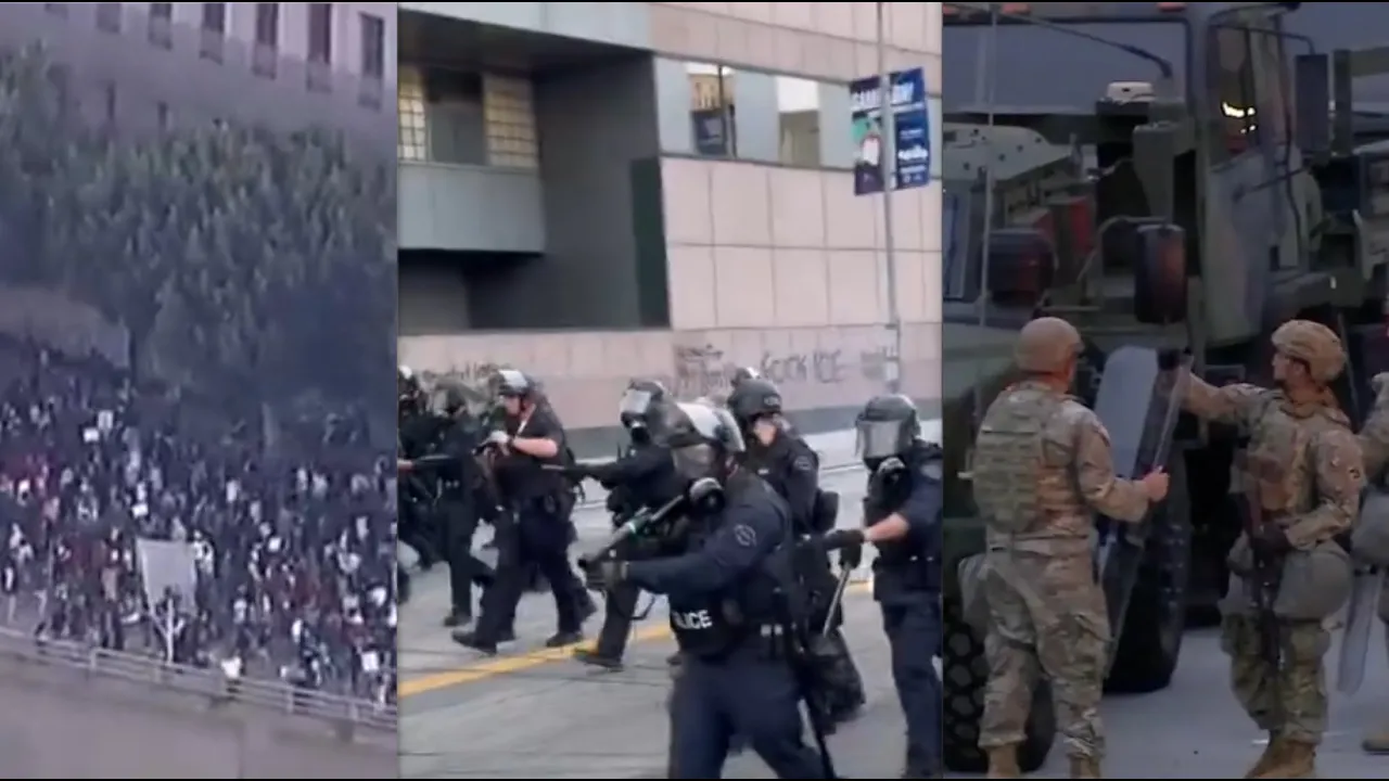 National Guard Deployed As Riots Erupt In California Mexican Blm Clone Unleashes Color Revolution -