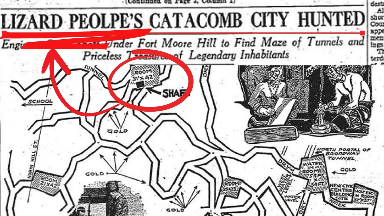 They Found A Reptilian City Under Los Angeles Hollow Earth Pt 1 -