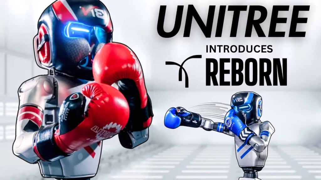 Unitree G1 Reborn Ai Roboverse 3 In 1 Demo Humanoid Robot Boxing Upgrade -