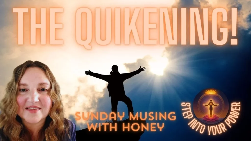 We Are Accelerating The Quickening Shuman Resonance Dna With Honey -