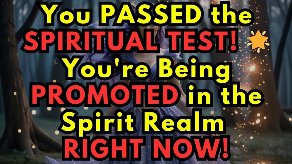 You Were Being Tested This Whole Time Now Heaven Is Promoting You Publicly -