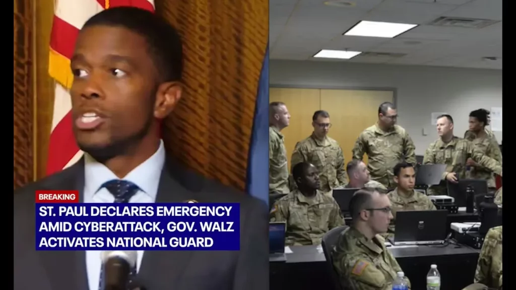 State Of Emergency Declared National Guard Called In After Cyberattack Hits St Paul Infrastructure -
