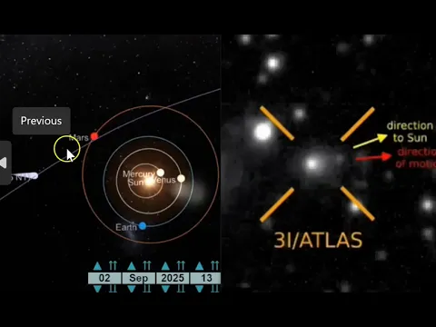 Is It A Mothership Huge Artificial Light Detected On Mystery Object 3I Atlas Defying Comet Theory -