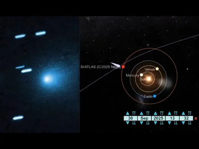 Massive Interstellar Object 3I Atlas Caught Emitting Metal That Suggests Technological Origin -