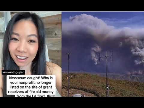 Newscum Caught Creating And Removing An Ngo To Take Palisades Money Santa Barbara Now Burning Down -