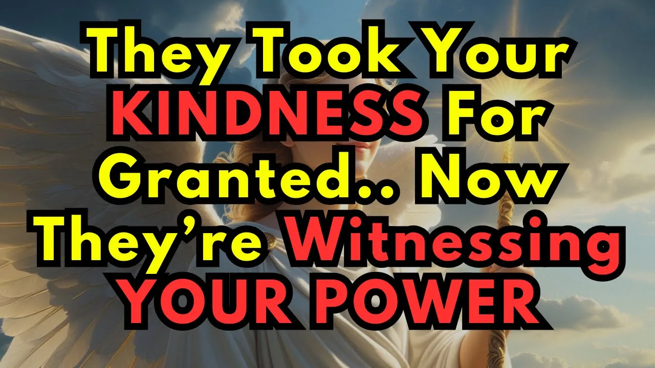 They Mocked You For Being Too Kind But God Is Showing Them Your Strength Was Divine All Along -