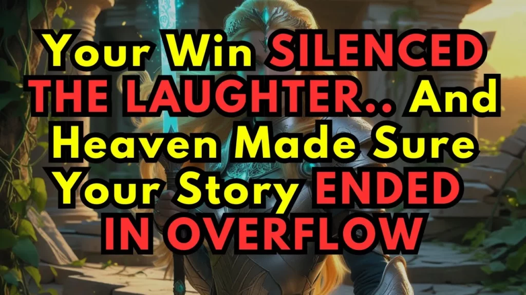 They Mocked You In The Beginning But God Turned The Same Stage Into Your Victory Platform -