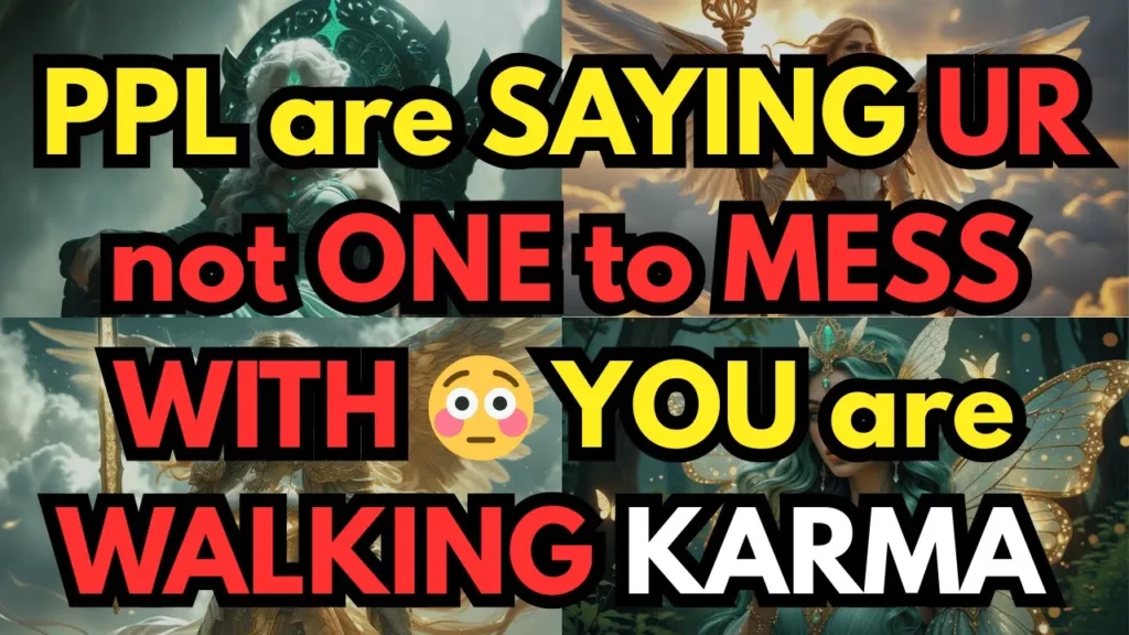 Chosen Ones You Are Walking Karma Ur Power Is Fierce -