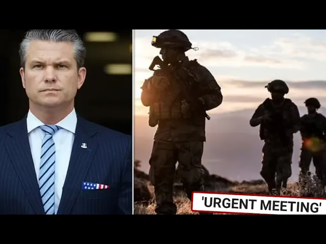 Prepare For Big War Hegseth Orders Rare Urgent Meeting Of Hundreds Of Generals And Admirals -