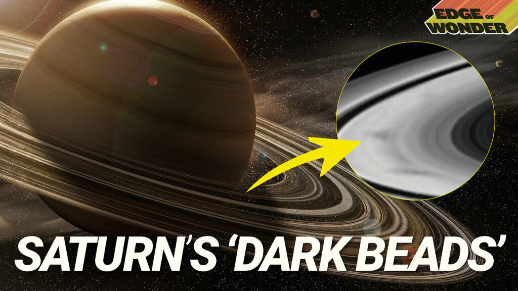 Saturns Unexplained Dark Beads Found By Nasa Other Strange Phenomena -