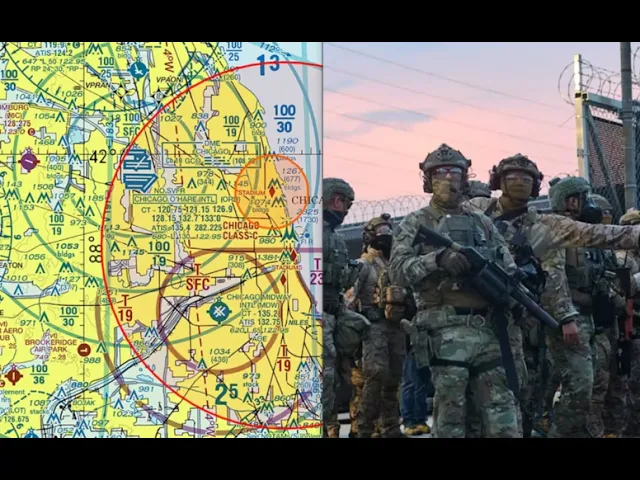 Credible Threat Of Drone Attacks Prompts Massive No Fly Zone Over Greater Chicago Area -