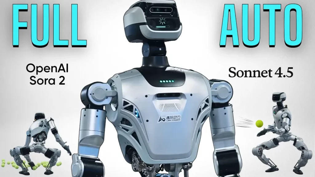 New Ai Robot Autonomy Openai Sora 2 Gen Ai Video Claude Sonnet 4 5 Ai News -