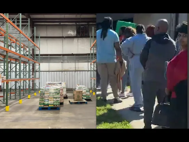 Run On Food Banks Begin State Of Emergency Declared In New York Air Traffic Controller Shortages -