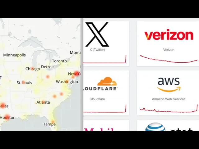 Another Big Outage X Aws Grok Cloudflare And Other Services Are Reporting Issues On Downdetector -
