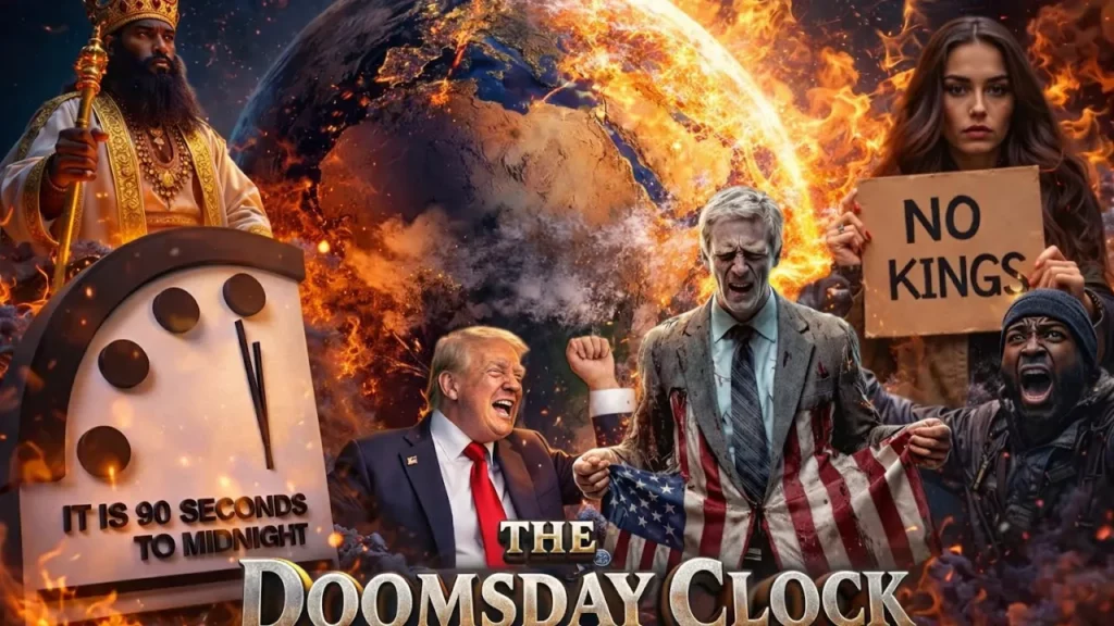Doomsday Clock 85 Seconds Til Midnight -