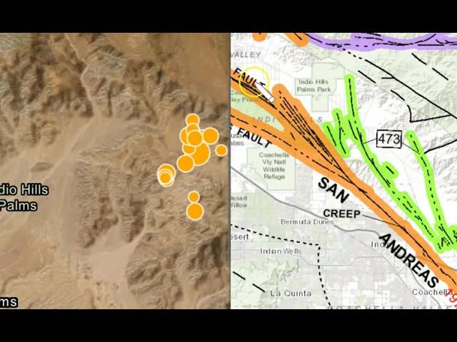 Earthquake Warnings Ring Out As Hundreds Of Quakes Hit Southern California Near San Andreas Fault -