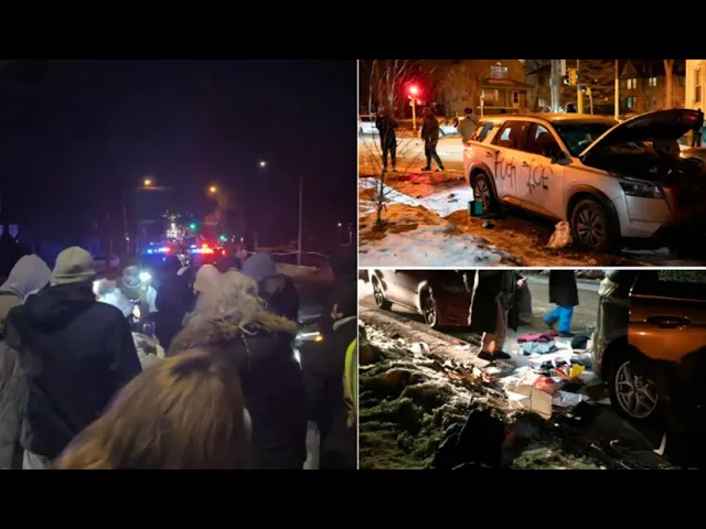 Hell On Earth Minneapolis Rioters Destroy Ice Vehicles Trump Threatens To Invoke Insurrection Act -