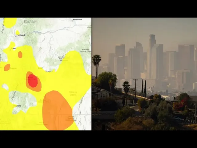 Stay Inside Epa Issues Coast To Coast Air Quality Alert As Air Fills With Lung Penetrating -