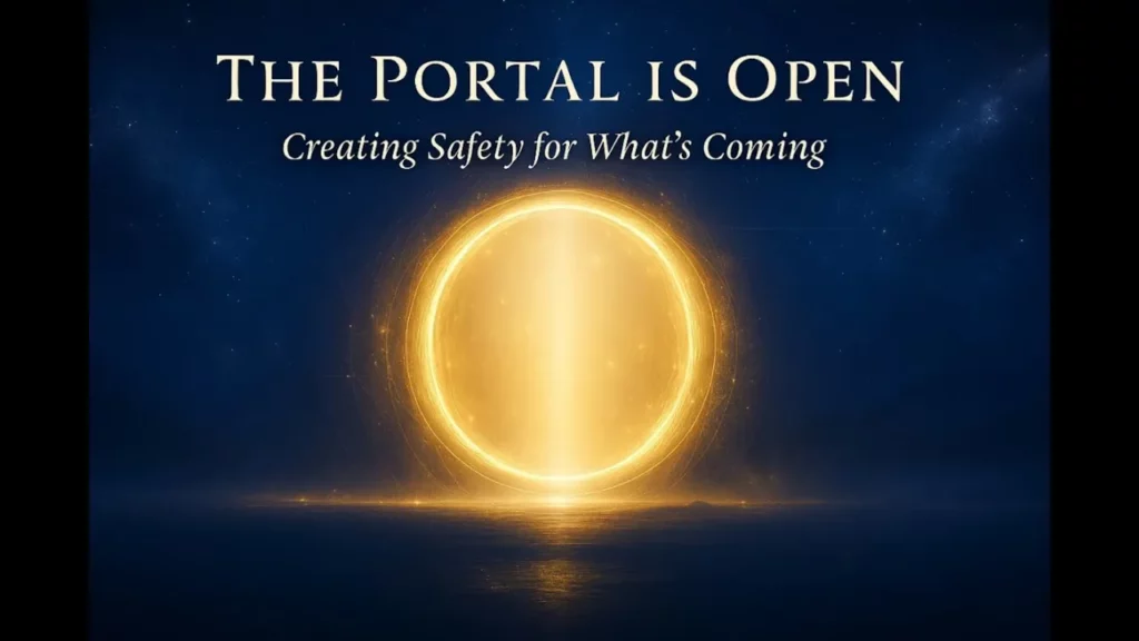 The Portal Is Open Creating Safety For Whats Coming -