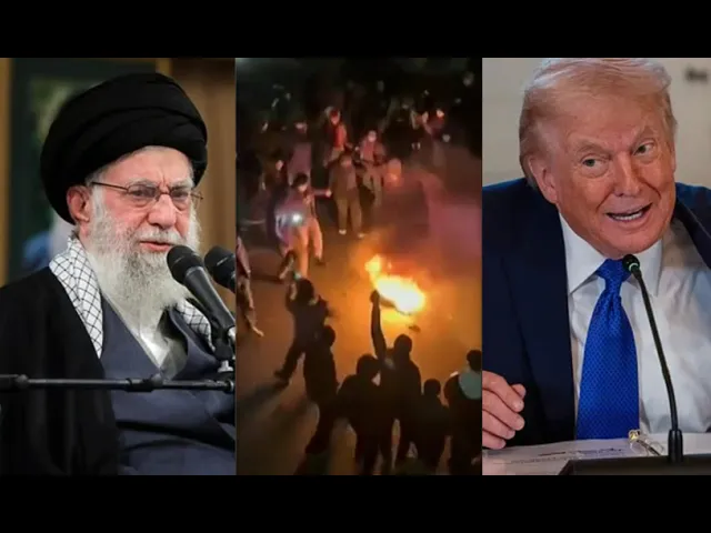 Theyre Going To Get Hit Very Hard Trump Plots Iran Intervention As Chaos Erupts On The Streets -